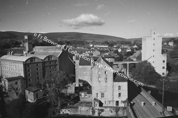 VIEW FROM TOWER OF CASTLE   MILLS